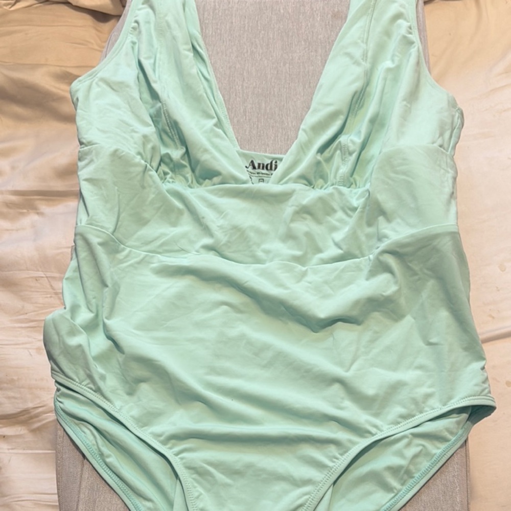 Andie Mykonos - Aqua Flat - XXL - EUC